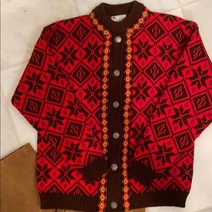 Fair Isle cardigan by Gann